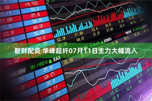 智财配资 华峰超纤07月11日主力大幅流入